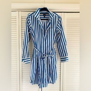 Gap Striped Shirtdress